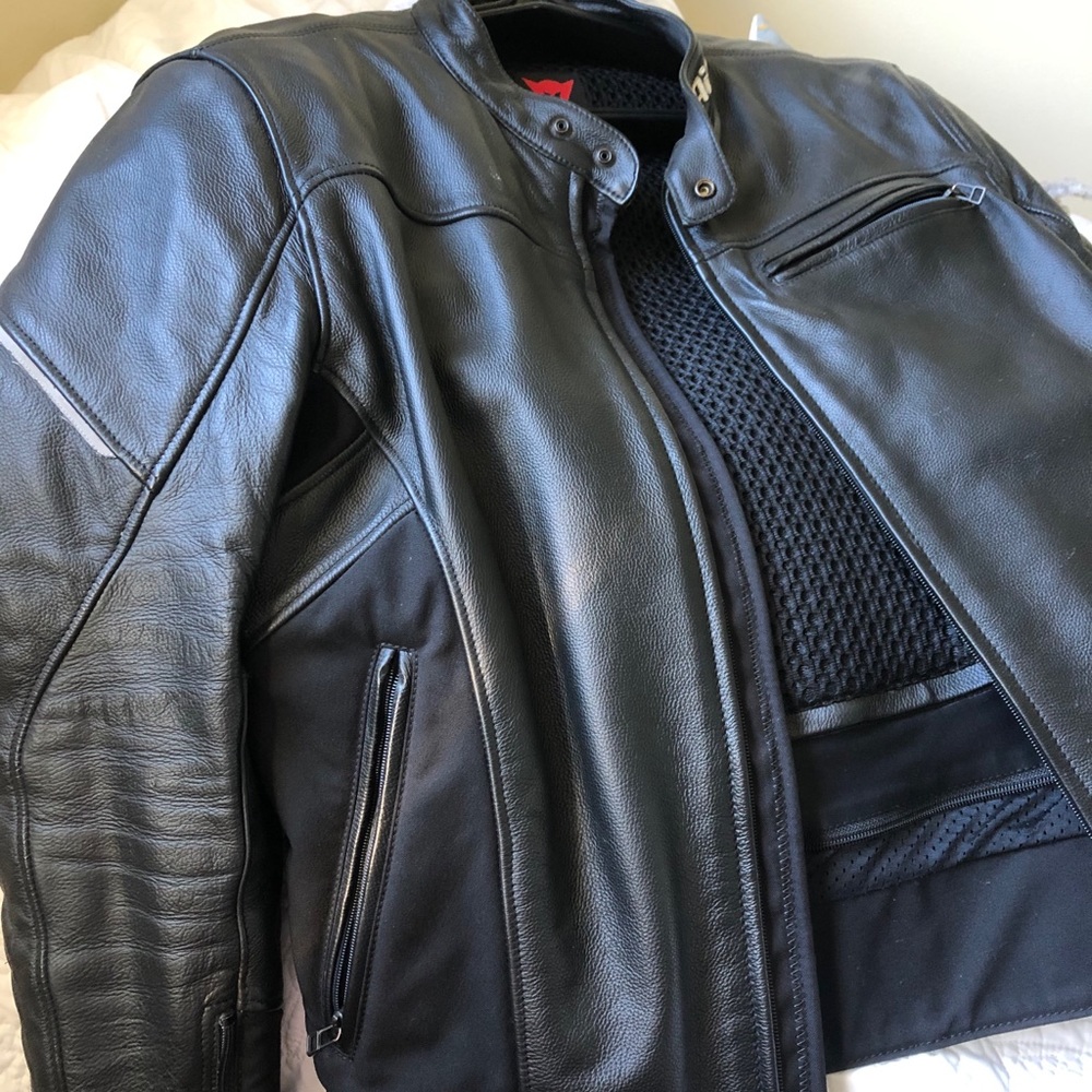 Dainese Leather Motorcycle Riding Jacket
